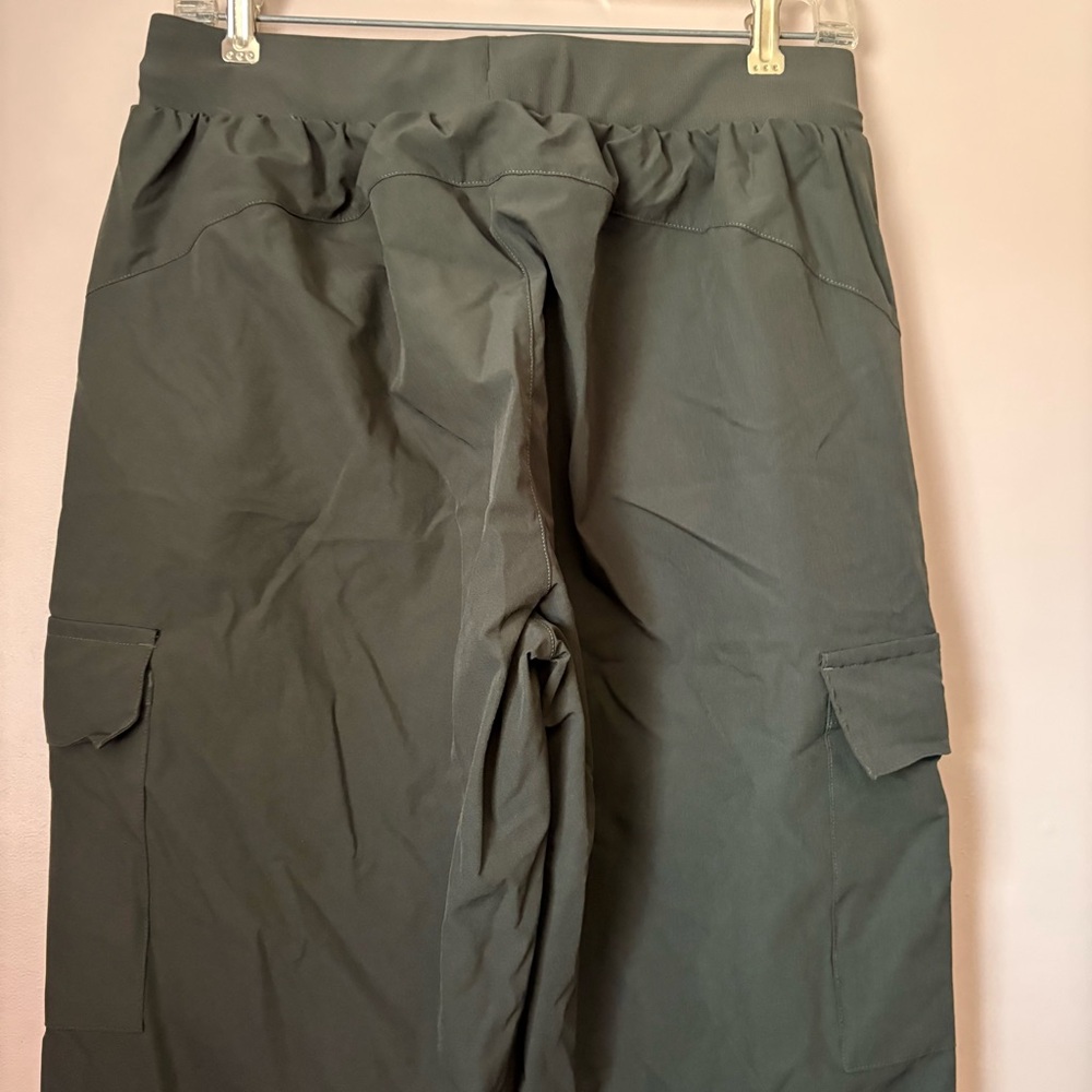 Women's Black Cargo Joggers - Picture 4 of 6
